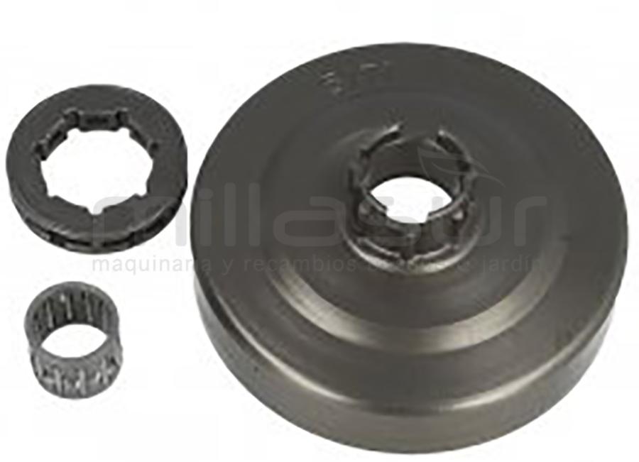 CAMPANA EMBRAGUE PIÑÓN RECAMBIABLE 3/8 OLEO MAC 956, 962