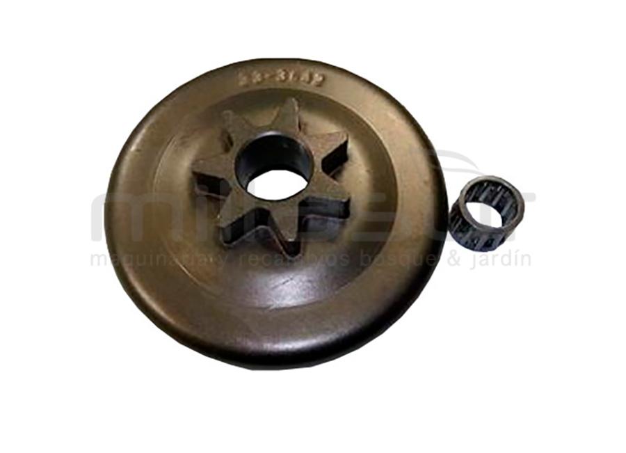 CAMPANA EMBRAGUE PIÑÓN FIJO 3/8 HUSQV. 365, 372, 570, 575, 576