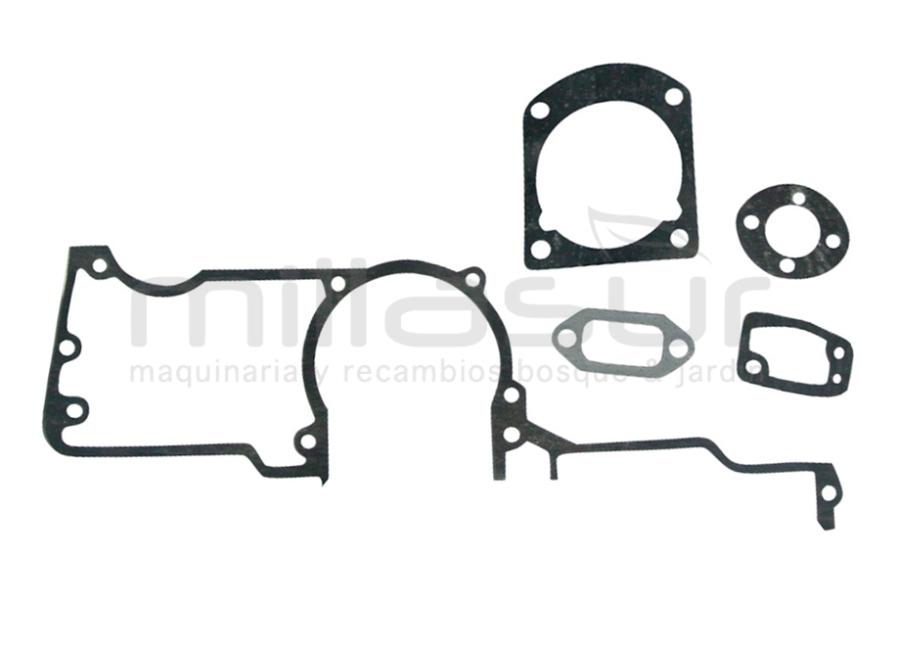 JUEGO JUNTAS MOTOR SIN RETENES HUSQVARNA 61, 162, 266, 268, 272, 272XP JONSERED 625