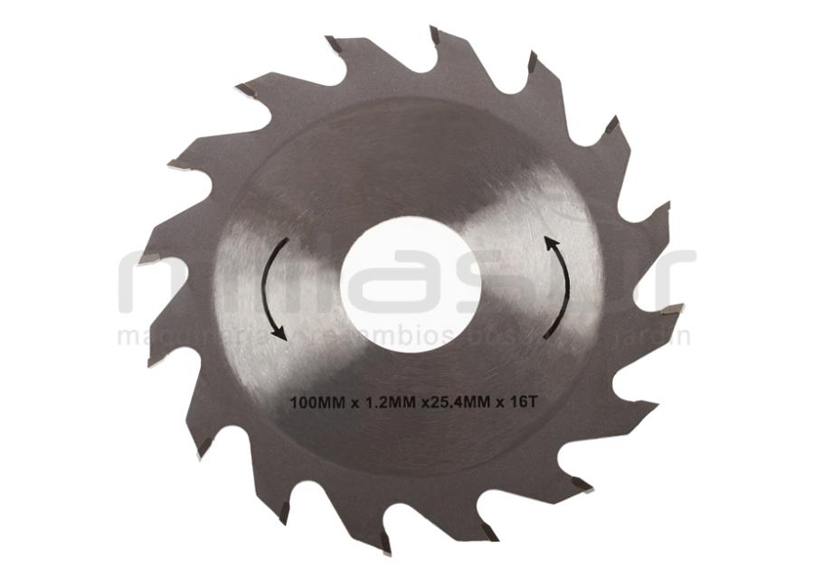 DISCO WIDIA PARA CABEZAL 55-1026 - 100mm