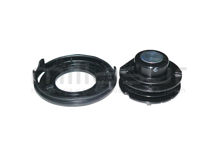 TAPA INFERIOR Y CARRETE CABEZAL 55-129