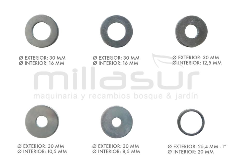KIT ARANDELAS CABEZAL 55-113