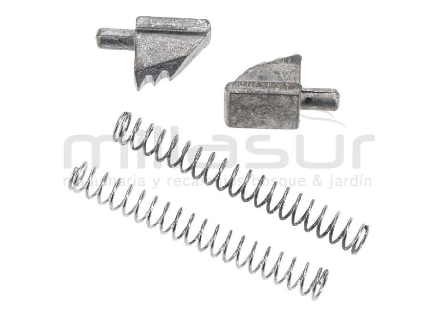 JUEGO TRINQUETES CON MUELLE CABEZAL NYLGRIP 55-123, 55-1239 (3-4)