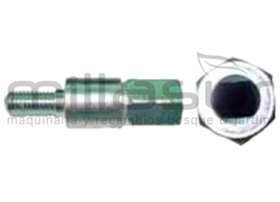 ADAPTADOR CODO OVALADO 6,5 x 8 mm.