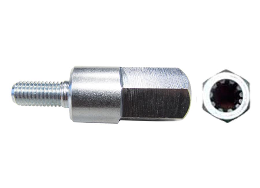 ADAPTADOR CODO ESTRELLADO 11 DIENTES