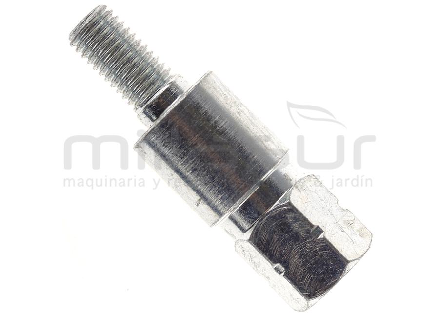 ADAPTADOR CODO ESTRIADO 10 DIENTES Ø6mm