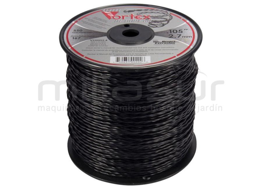 NYLON VORTEX BOBINA 2.70 x 168 m.(ANTIRUIDO-COPOLIMERO)