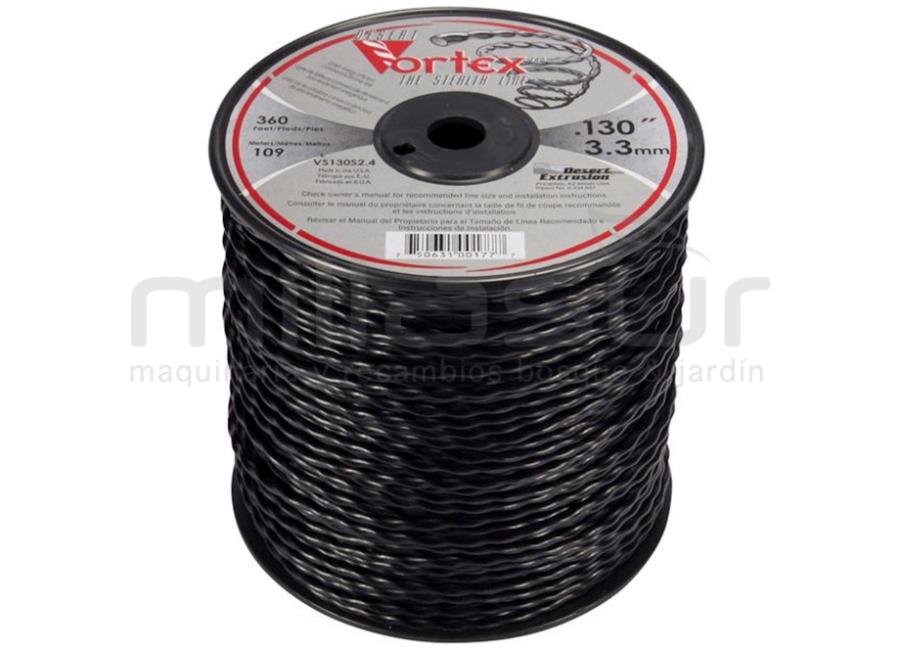 NYLON VORTEX BOBINA  3.30 x 110 m.(ANTIRUIDO-COPOLIMERO)