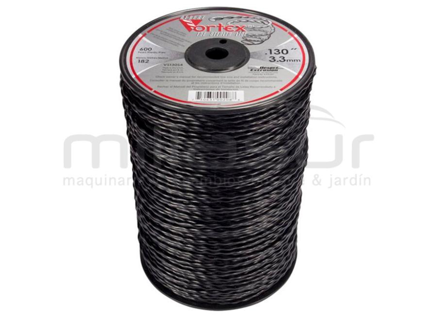 NYLON VORTEX BOBINA  3.30 x 183 m.(ANTIRUIDO-COPOLIMERO)