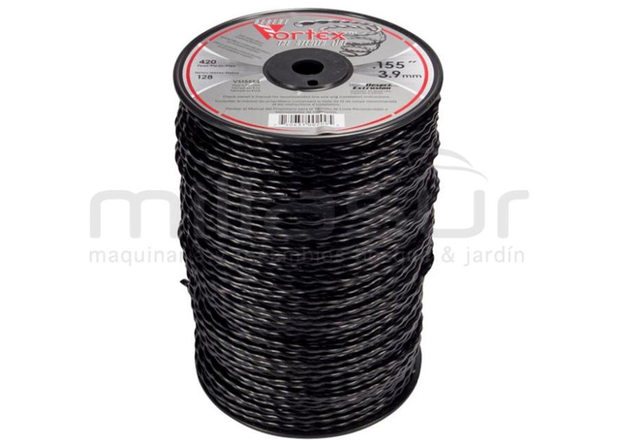 NYLON VORTEX BOBINA  3.90 x 128 m.(ANTIRUIDO-COPOLIMERO)