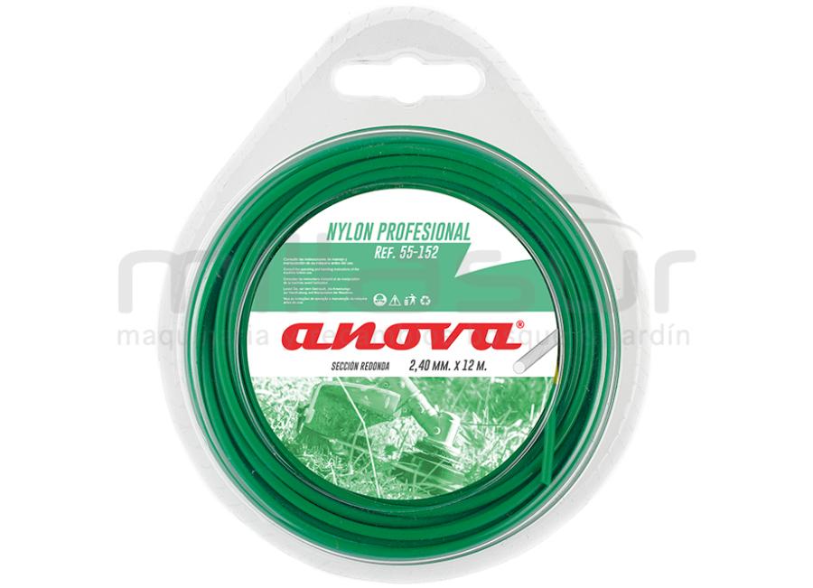 NYLON REDONDO  ANOVA BLISTER 2.40x12