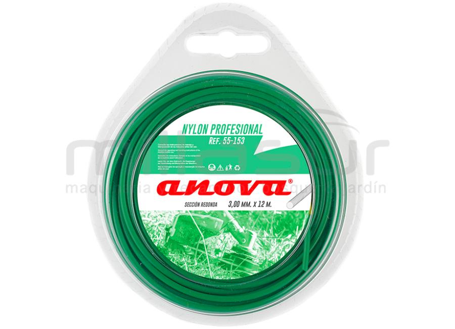 NYLON REDONDO  ANOVA BLISTER 3x12