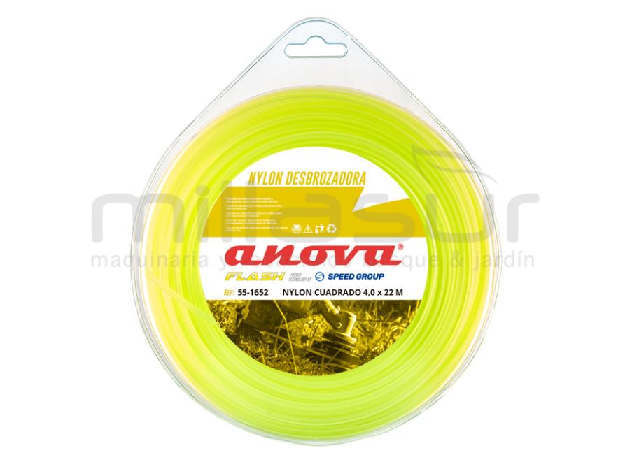 NYLON CUADRADO ANOVA FLASH BLÍSTER 4 x 22