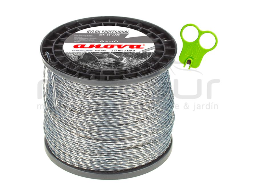 NYLON ANOVA CYCLONE BAJO RUIDO BOBINA 3,50 x 180