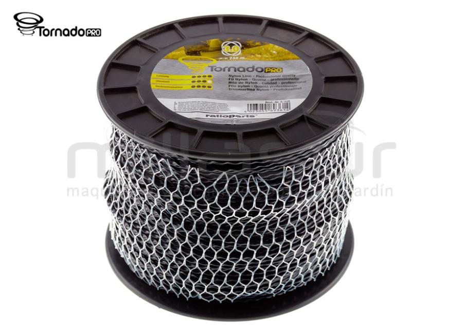 NYLON TORNADO 3.00 x 240 m.( ANTIRUIDO-COPOLIMERO)