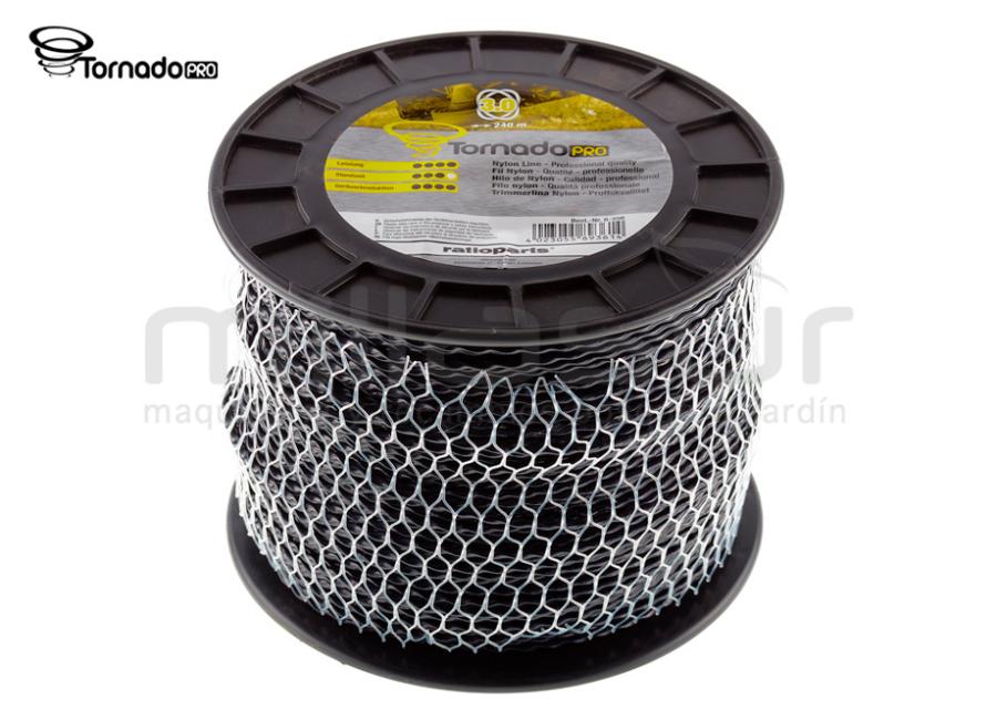 NYLON TORNADO 3.00 x 240 m.( ANTIRUIDO-COPOLIMERO)