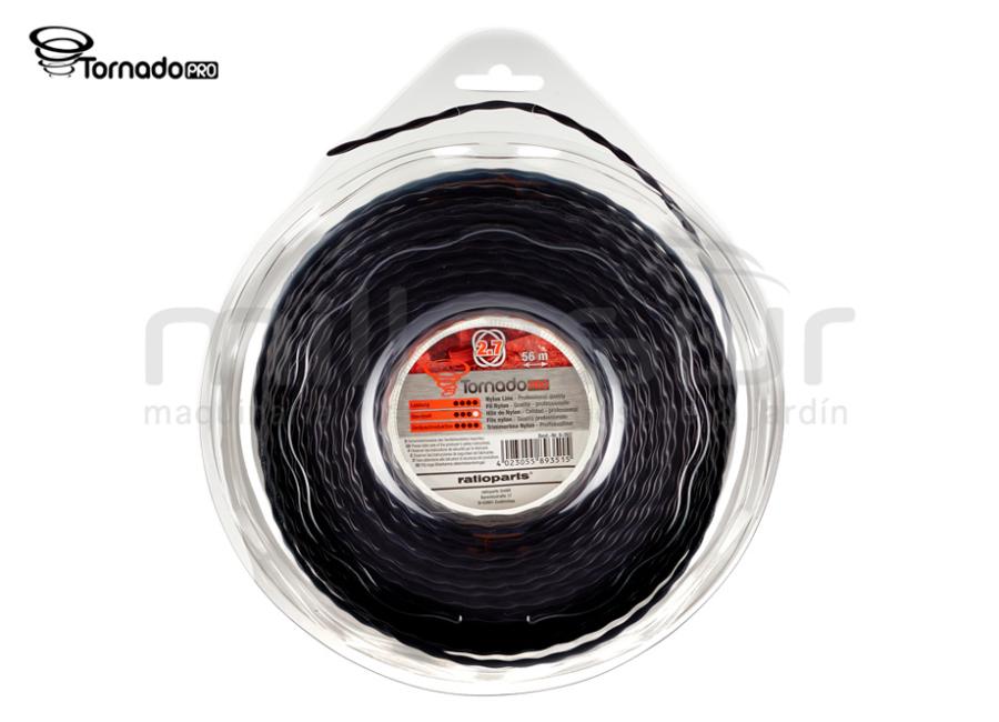 NYLON TORNADO 2.70 x 56 m.( ANTIRUIDO-COPOLIMERO)