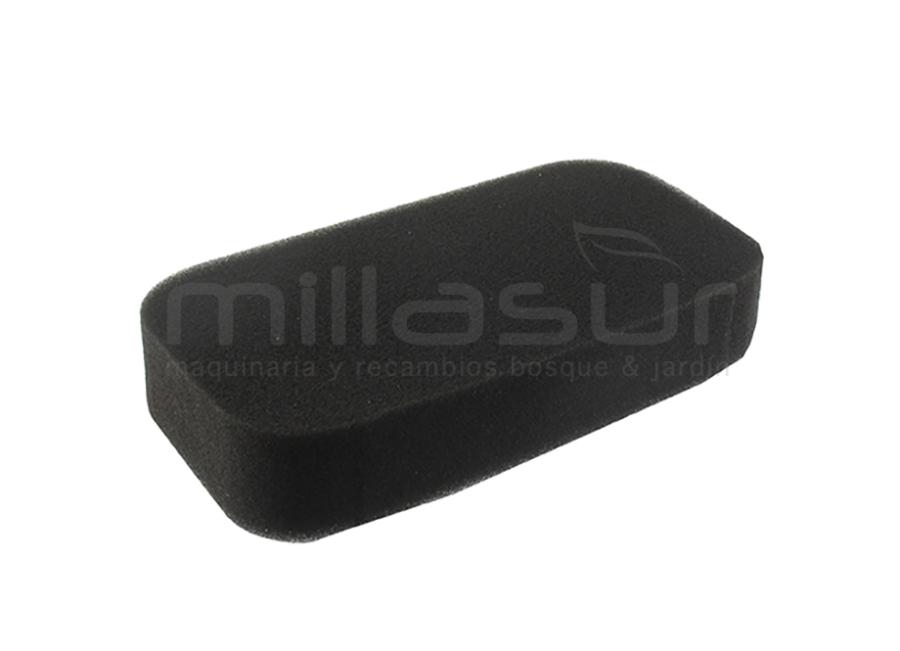 FILTRO AIRE ESPUMA HONDA GX120, GX160, GX200 (125x70x30)